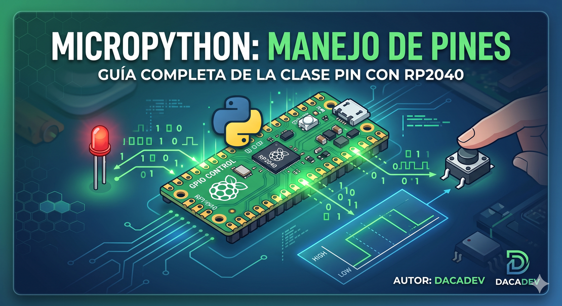 MicroPython: Manejo de pines