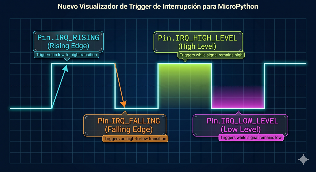 RP Pico: Interrupciones de GPIO