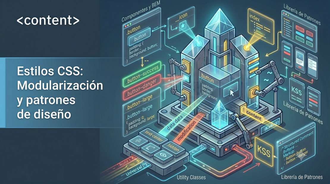Estilos CSS: Modularización y patrones de diseño