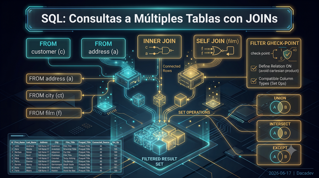 SQL: Consultas a Múltiples Tablas con JOINs