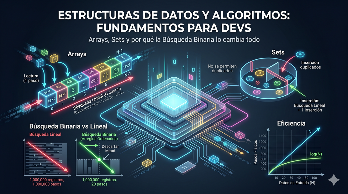 Estructuras de Datos y Algoritmos: Los Fundamentos que Todo Dev Debe Saber