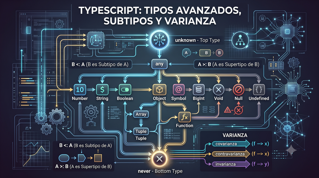 TypeScript: Tipos avanzados, subtipos y varianza