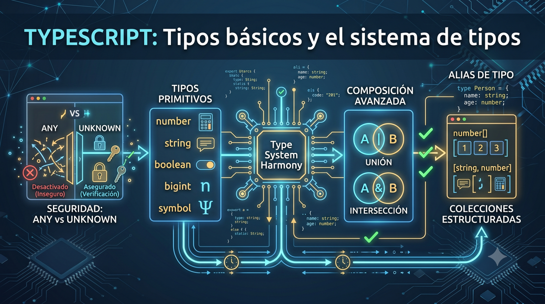 TypeScript: Tipos básicos y el sistema de tipos
