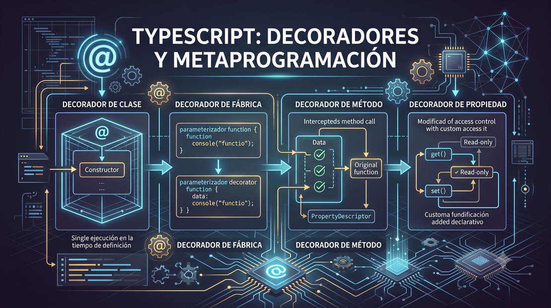 TypeScript: Decoradores y metaprogramación