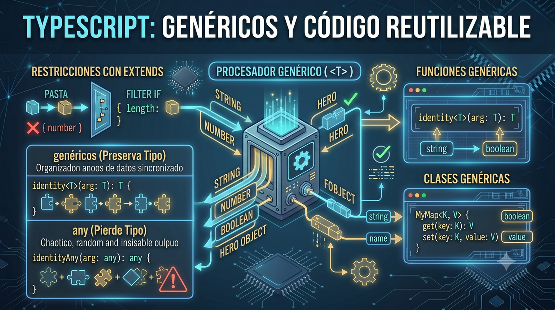 TypeScript: Genéricos y código reutilizable