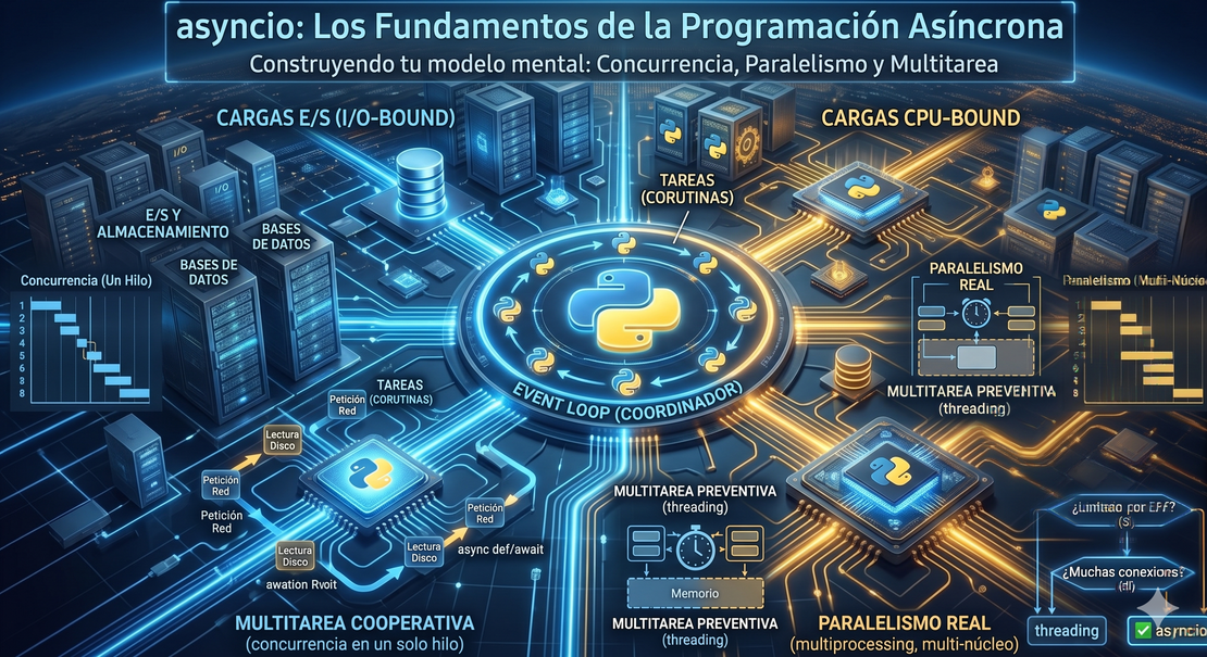 asyncio: Los Fundamentos de la Programación Asíncrona en Python