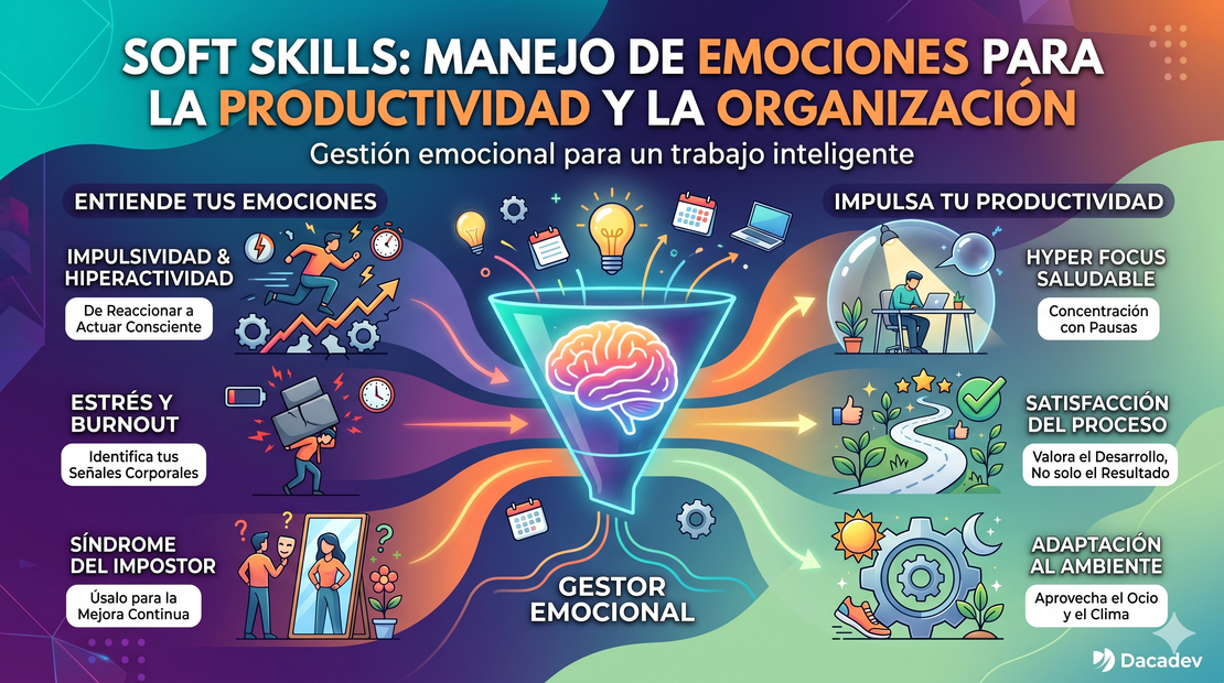 Manejo de emociones para la productividad y la organización
